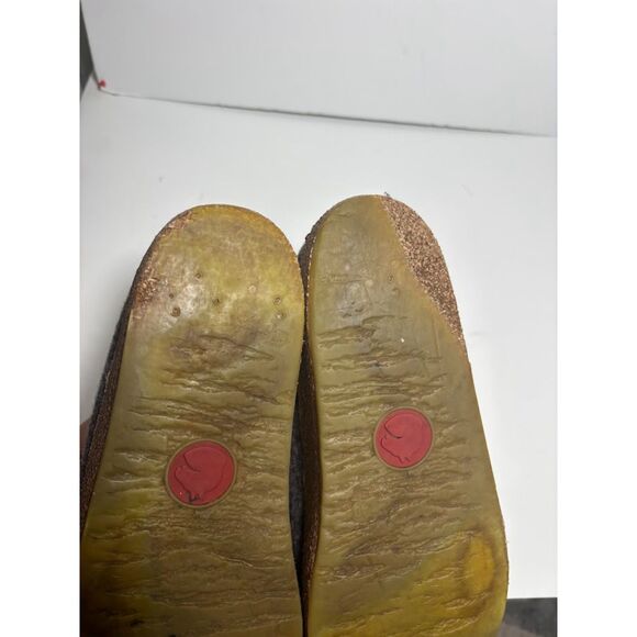 Haflinger Women's Woven Flat Size 40 Wool Slipper Shoe House Flat Comfort - Picture 6 of 8